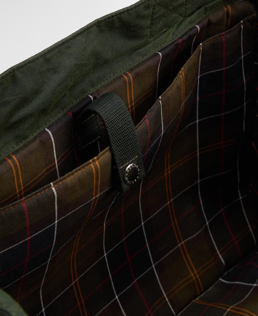 torba woskowa barbour x ganni
