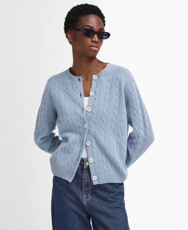 barbour the edit autorstwa alexy gail cardigan