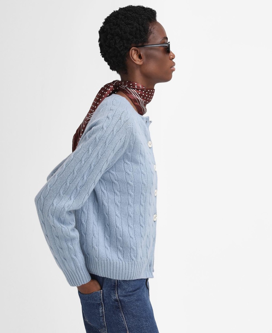 barbour the edit autorstwa alexy gail cardigan