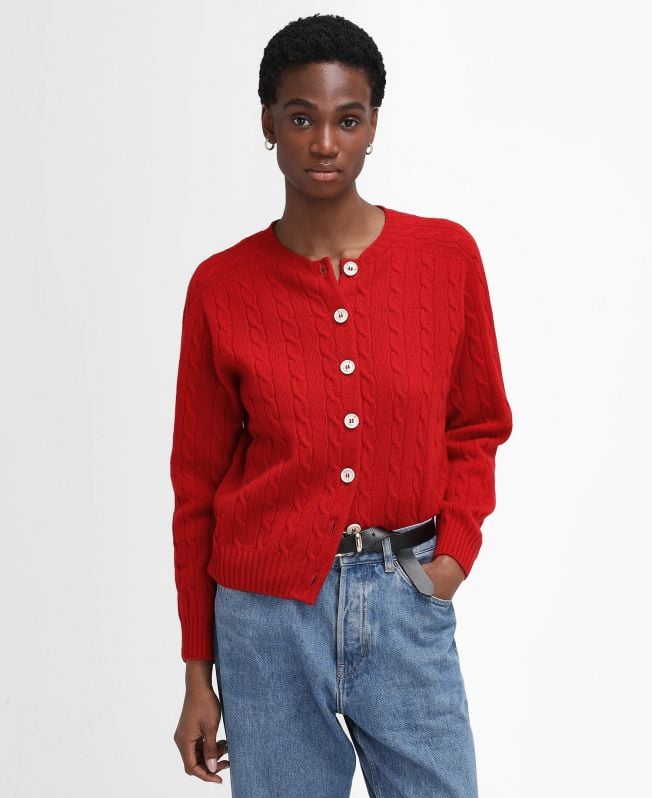barbour the edit autorstwa alexy gail cardigan