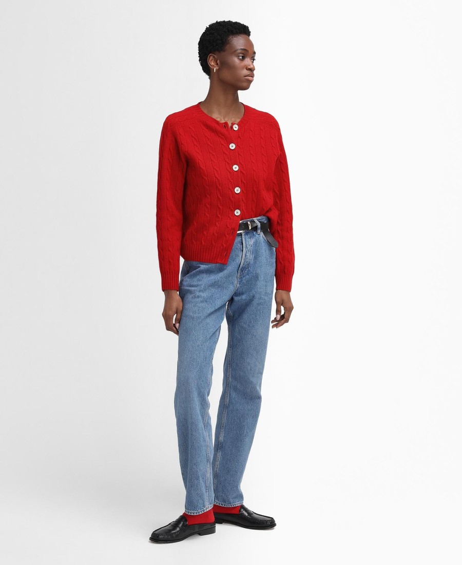 barbour the edit autorstwa alexy gail cardigan