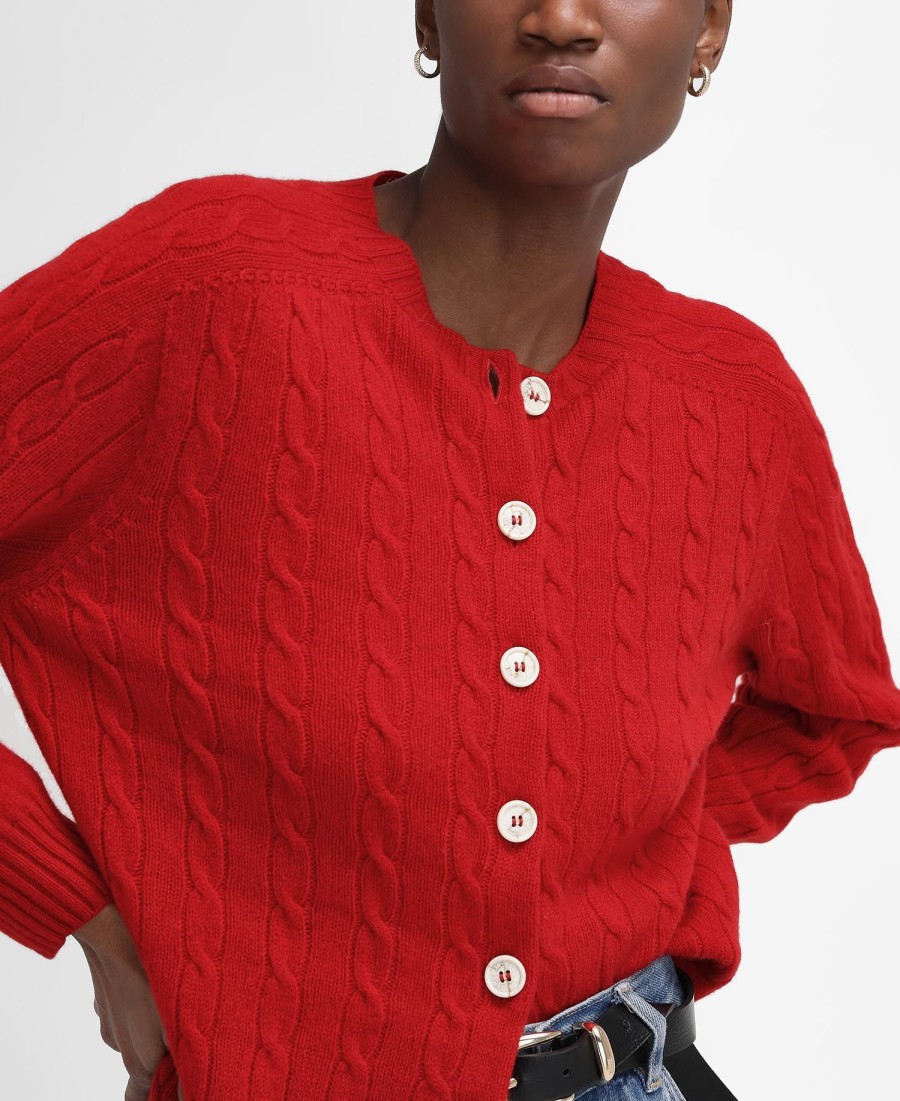 barbour the edit autorstwa alexy gail cardigan