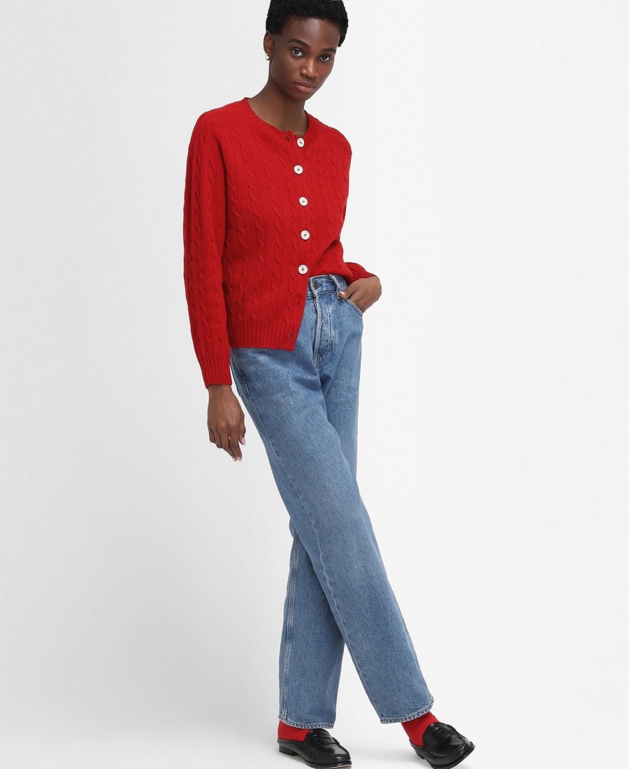 barbour the edit autorstwa alexy gail cardigan