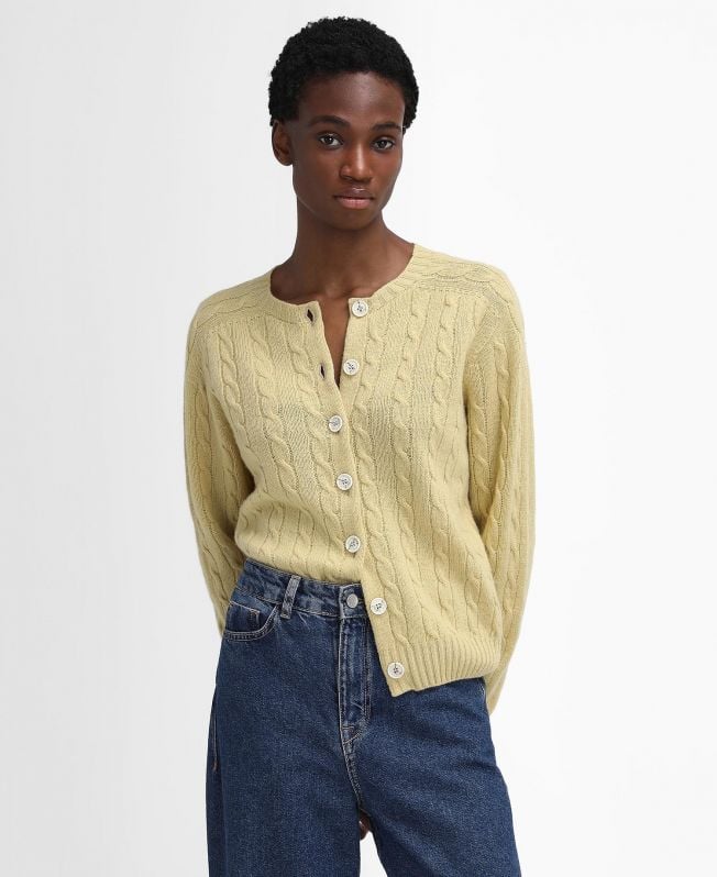 barbour the edit autorstwa alexy gail cardigan