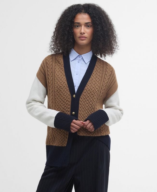 kardigan marcy cable knit