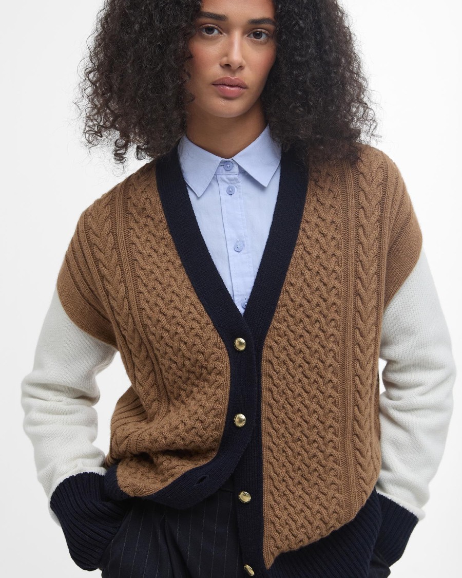 kardigan marcy cable knit