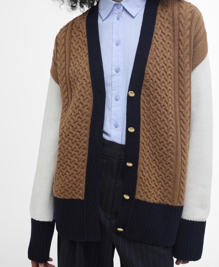 kardigan marcy cable knit