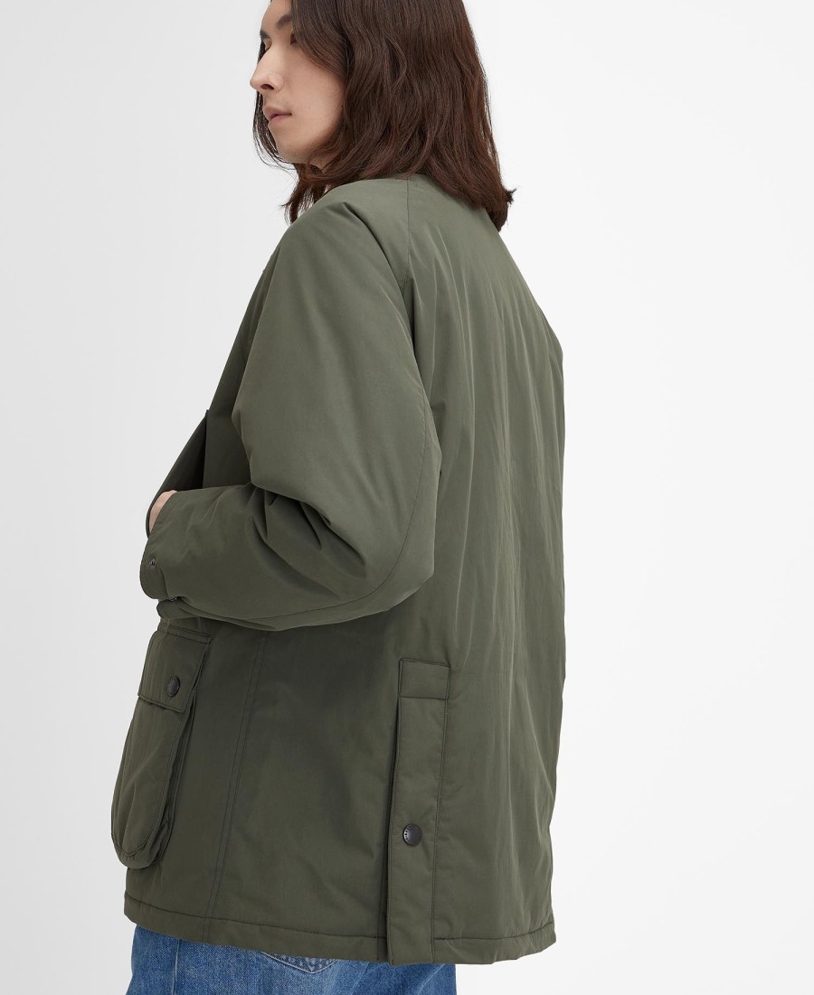 kurtka pikowana bedale oversized