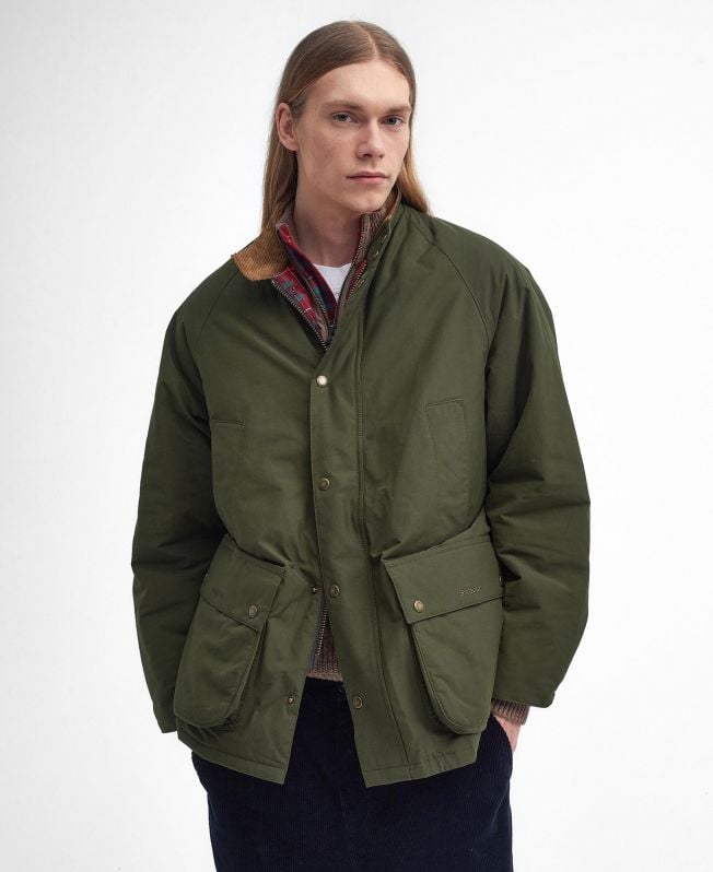 kurtka barbour x baracuta bedale oversized casual