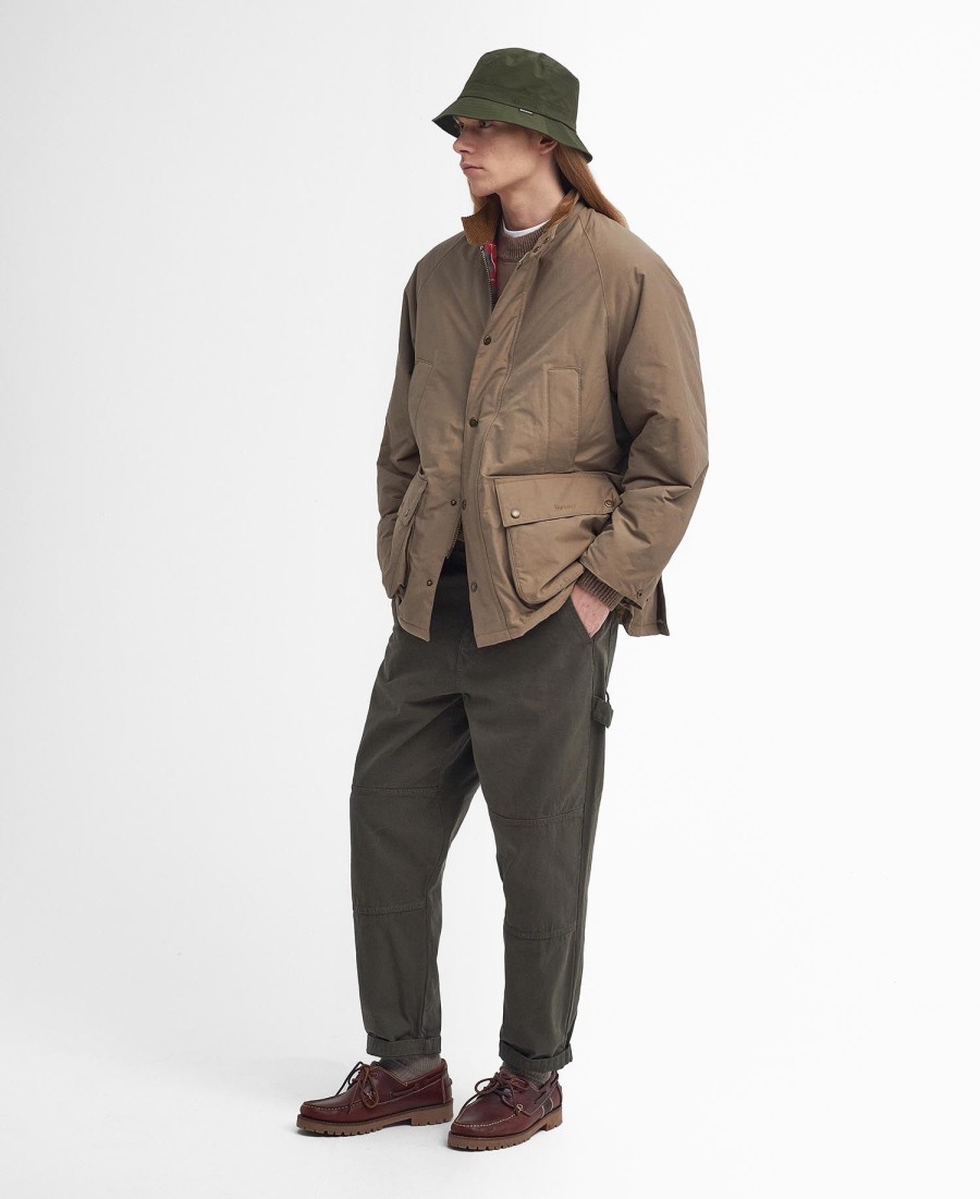 kurtka barbour x baracuta bedale oversized casual
