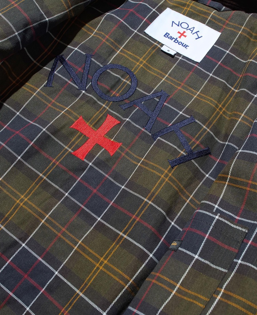 kurtka wełniana barbour x noah bedale