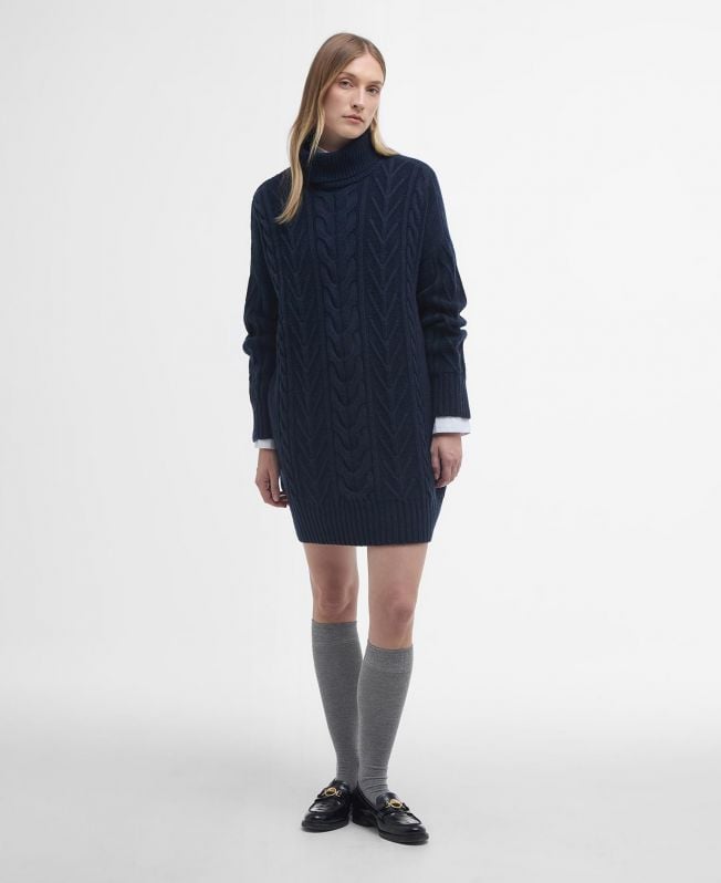 sukienka mini beatrix cable knit