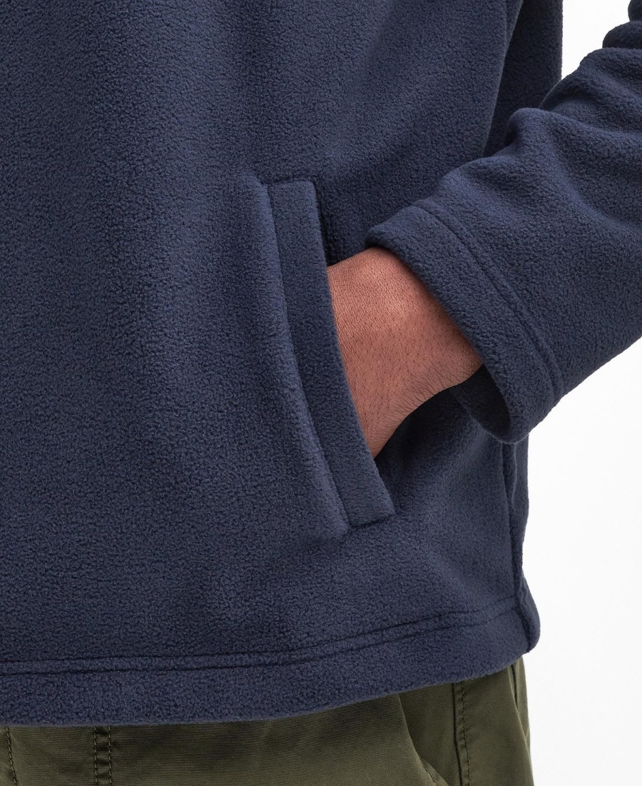 bluza polarowa essentials z zamkiem błyskawicznym do połowy