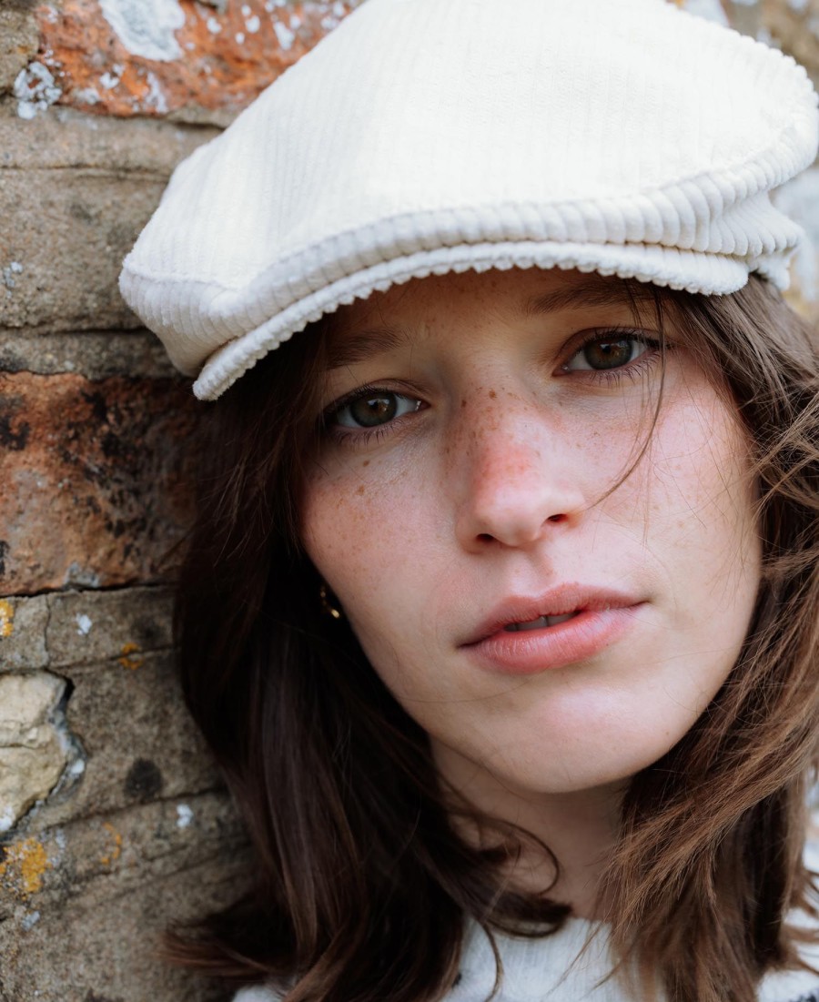 czapka craster cord flat cap