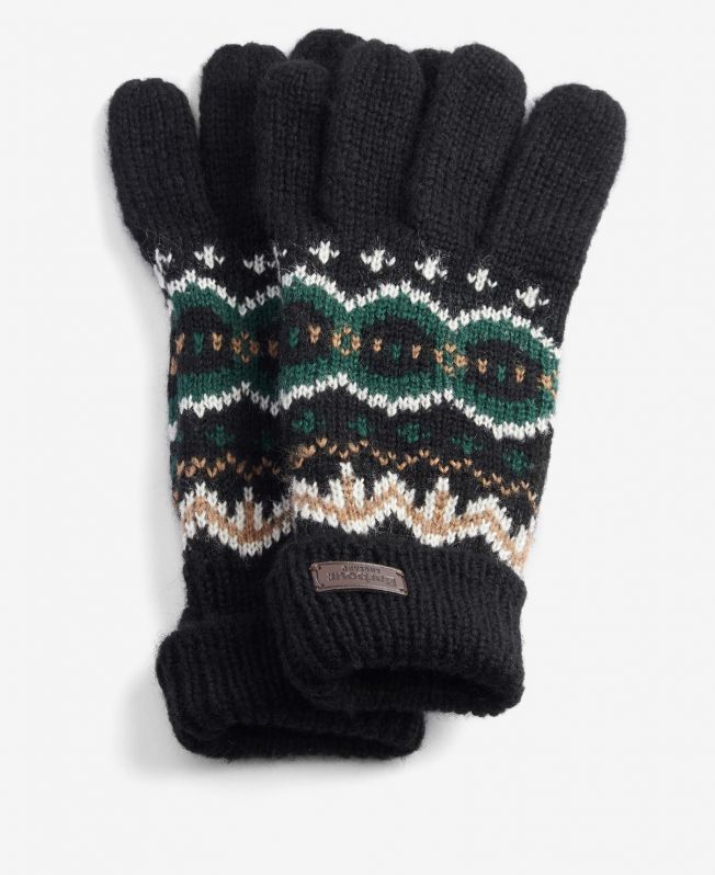 rękawice domowe fair isle