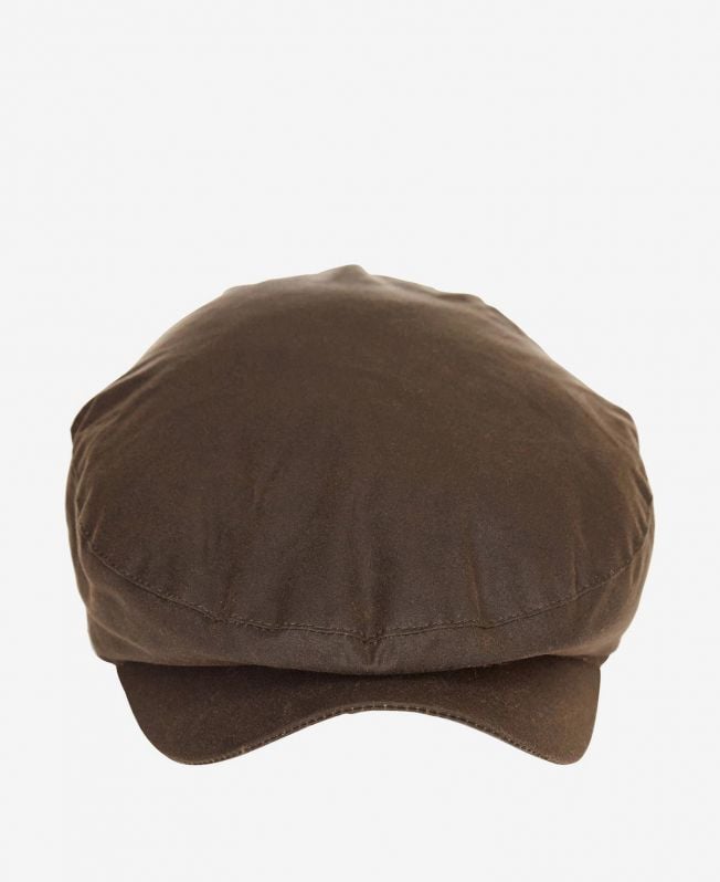 czapka płaska cheviot wax