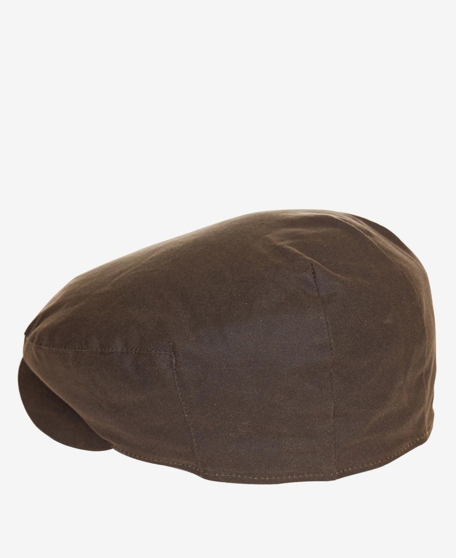 czapka płaska cheviot wax