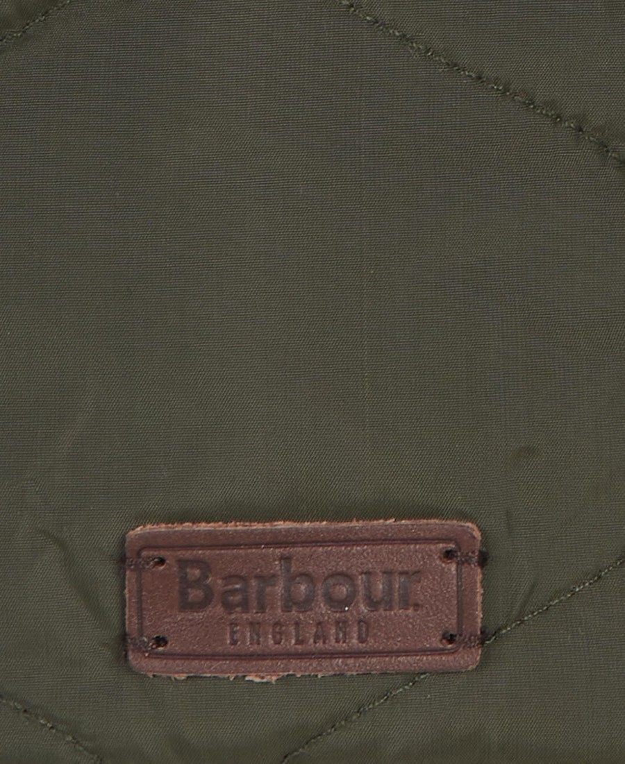 sandbay quilted trapper