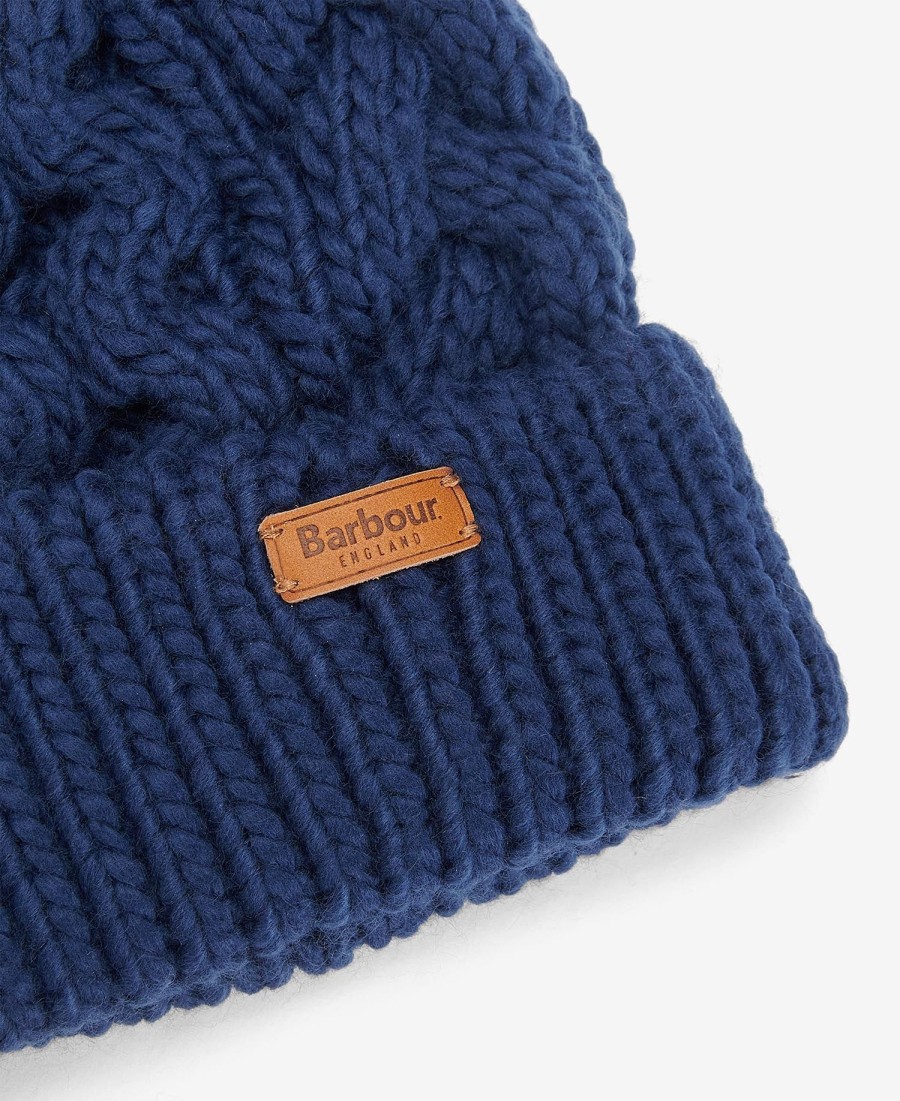 czapka penshaw cable-knit