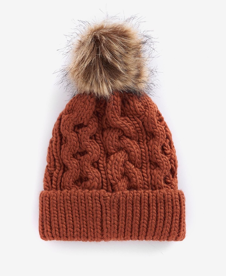 czapka penshaw cable-knit
