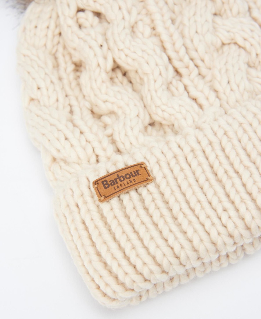 czapka penshaw cable-knit