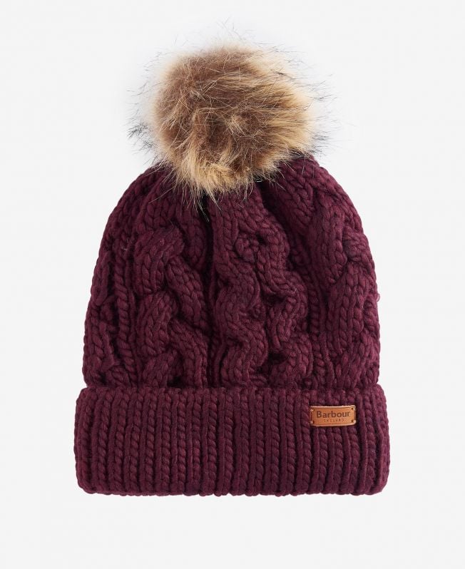 czapka penshaw cable-knit