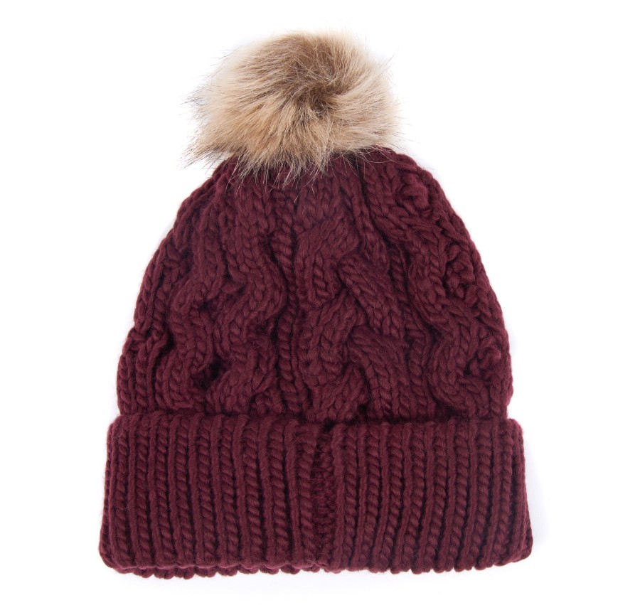 czapka penshaw cable-knit
