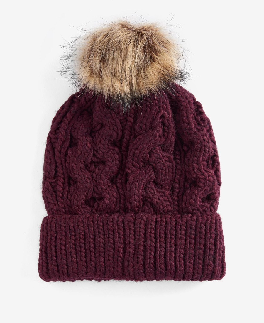 czapka penshaw cable-knit