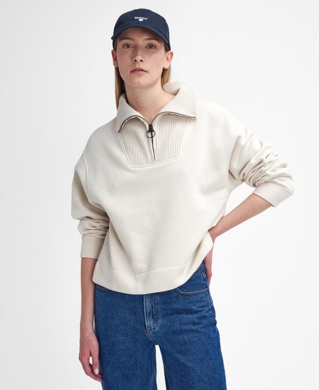 bluza fleur z zamkiem błyskawicznym do połowy