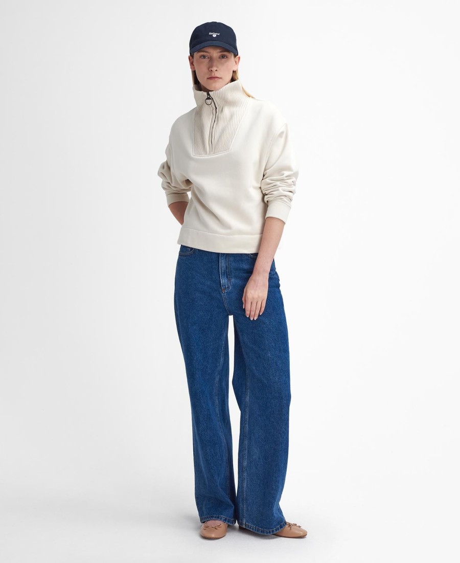 bluza fleur z zamkiem błyskawicznym do połowy