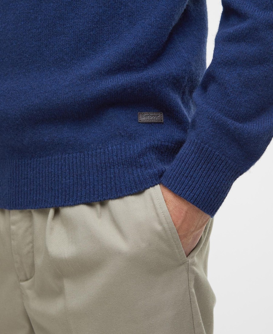 sweter essential elbow patch