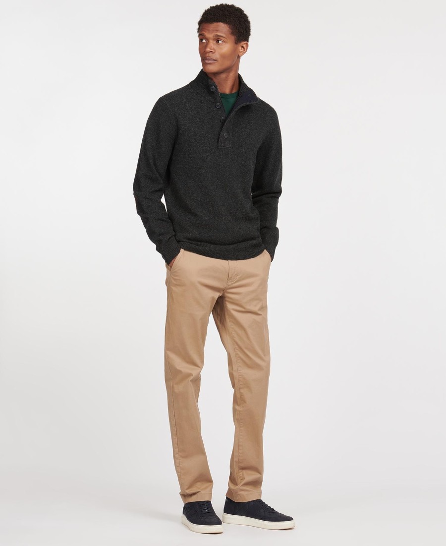sweter essential elbow patch
