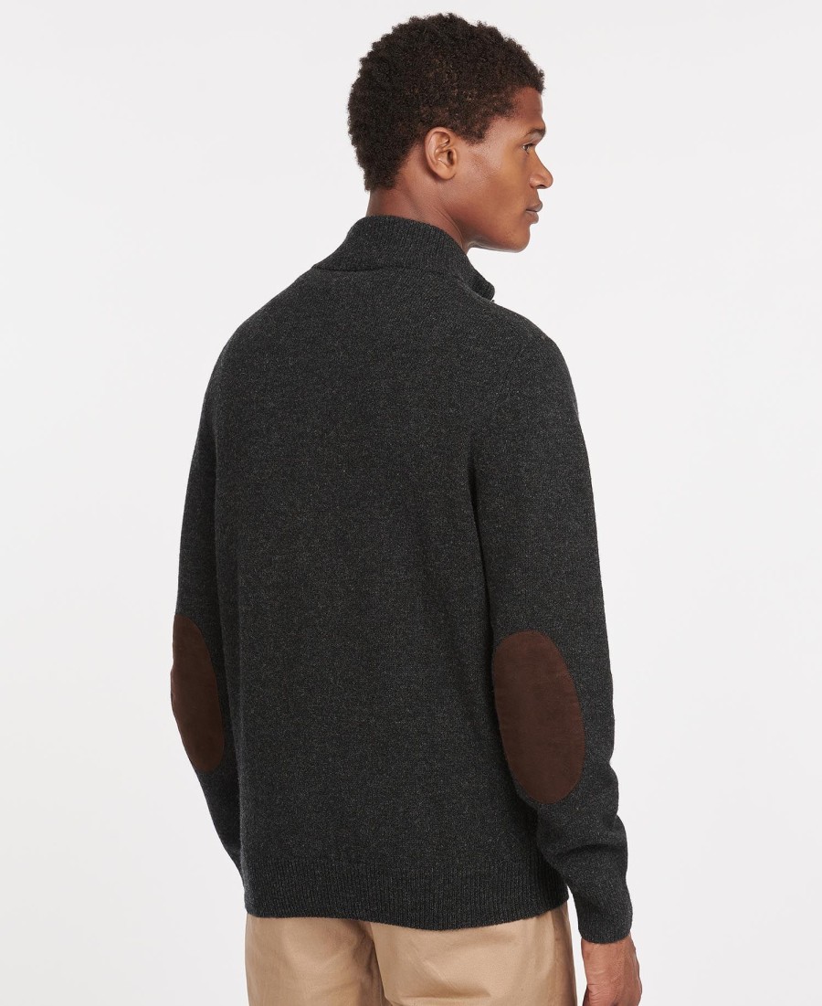 sweter essential elbow patch