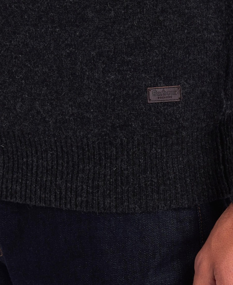 sweter essential elbow patch