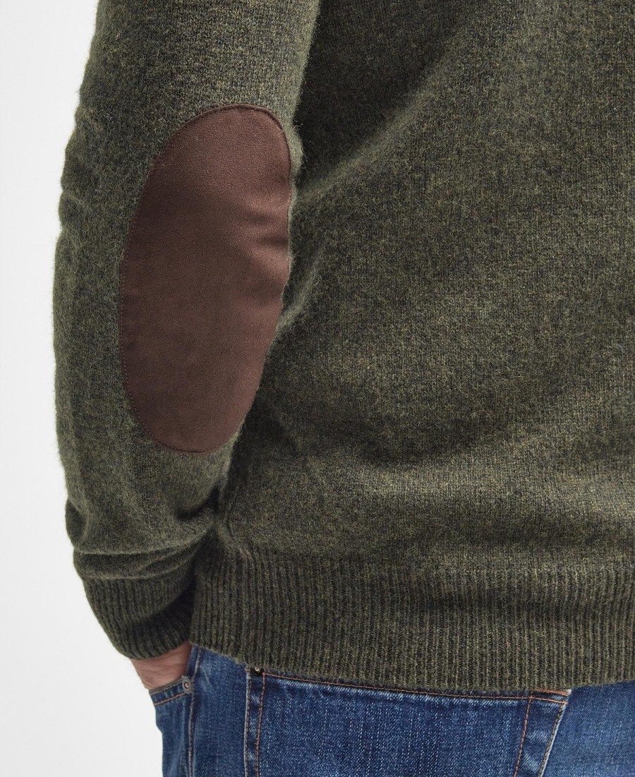 sweter essential elbow patch