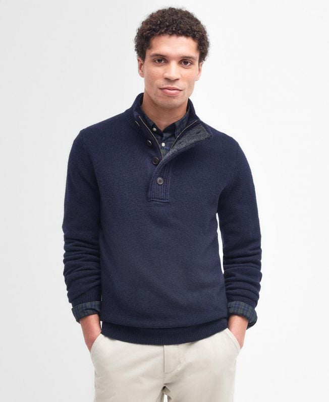 sweter essential elbow patch