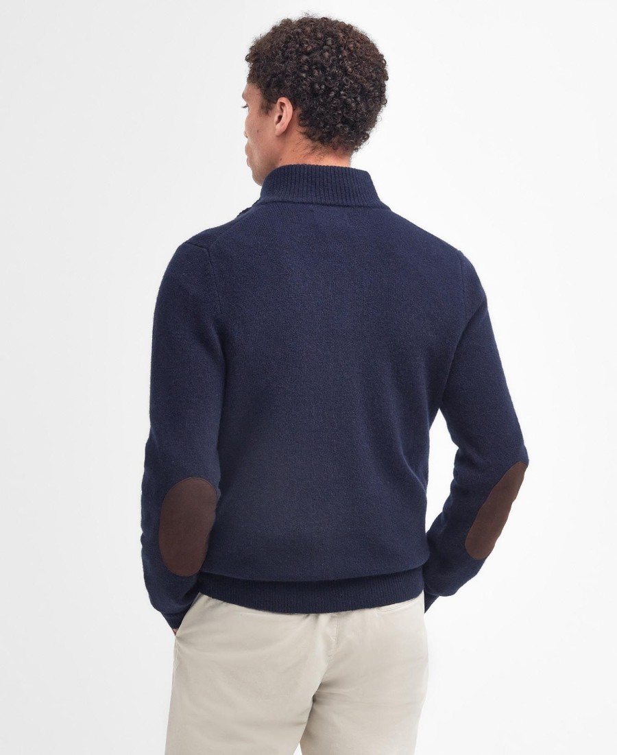 sweter essential elbow patch