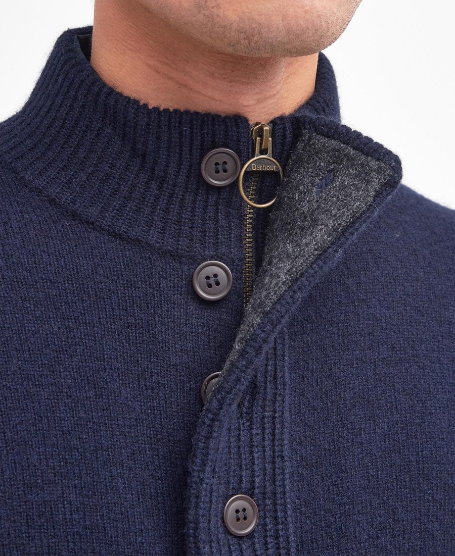 sweter essential elbow patch