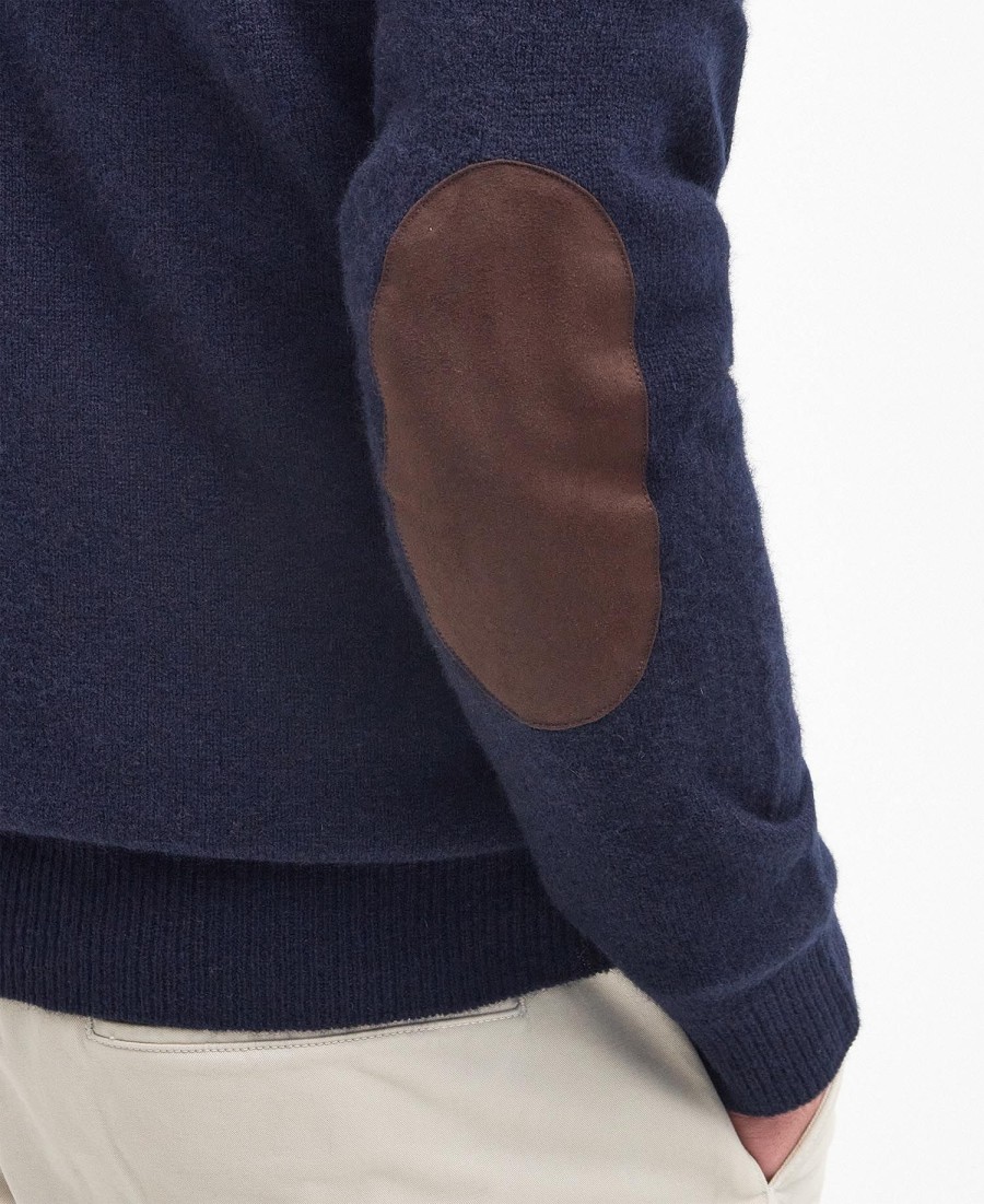 sweter essential elbow patch