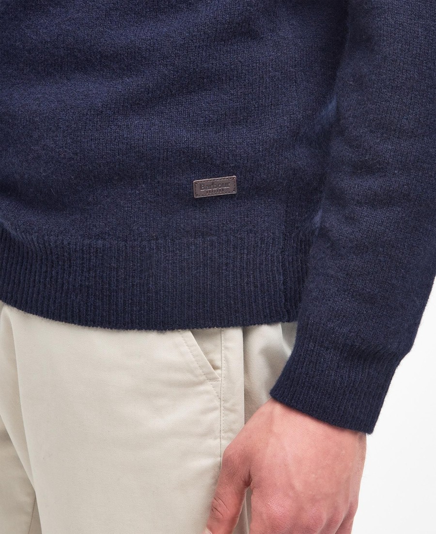 sweter essential elbow patch