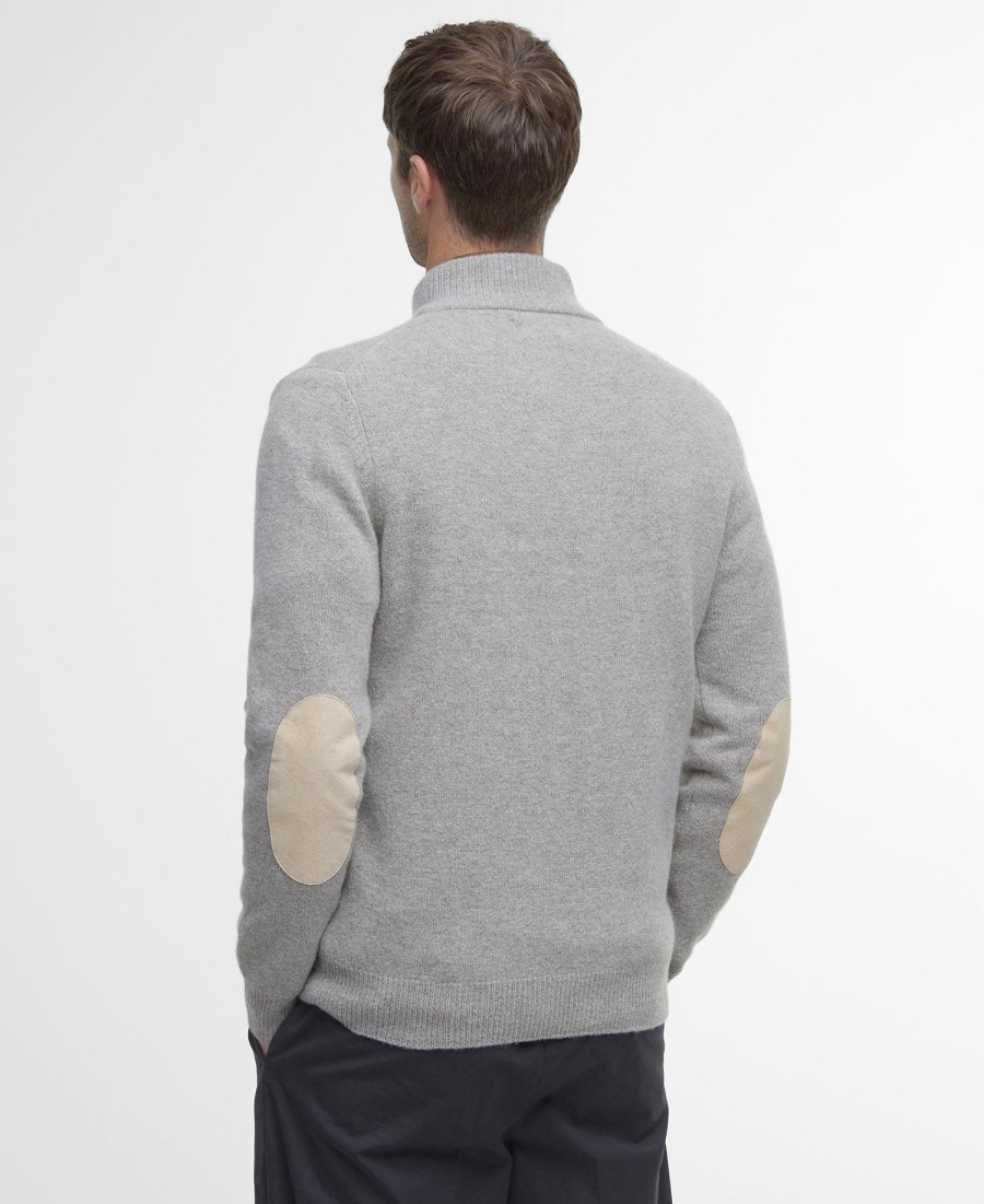 sweter essential elbow patch