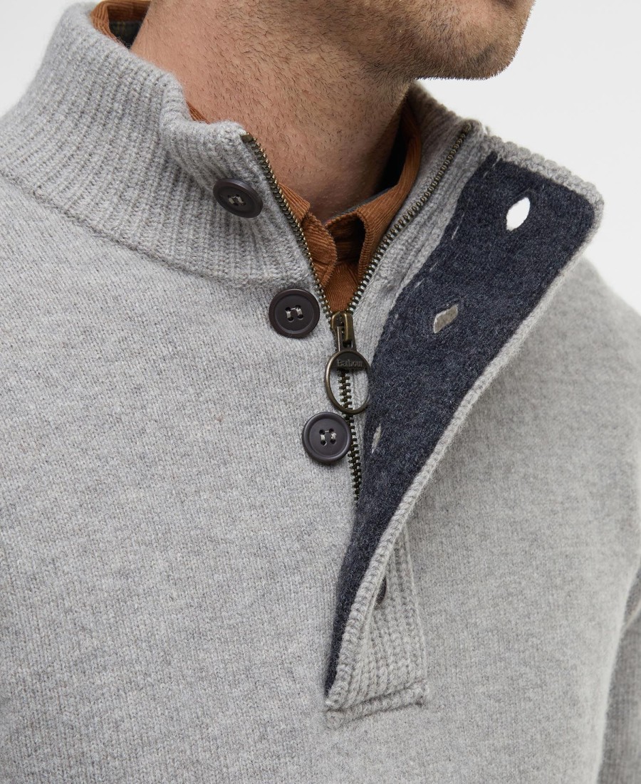 sweter essential elbow patch