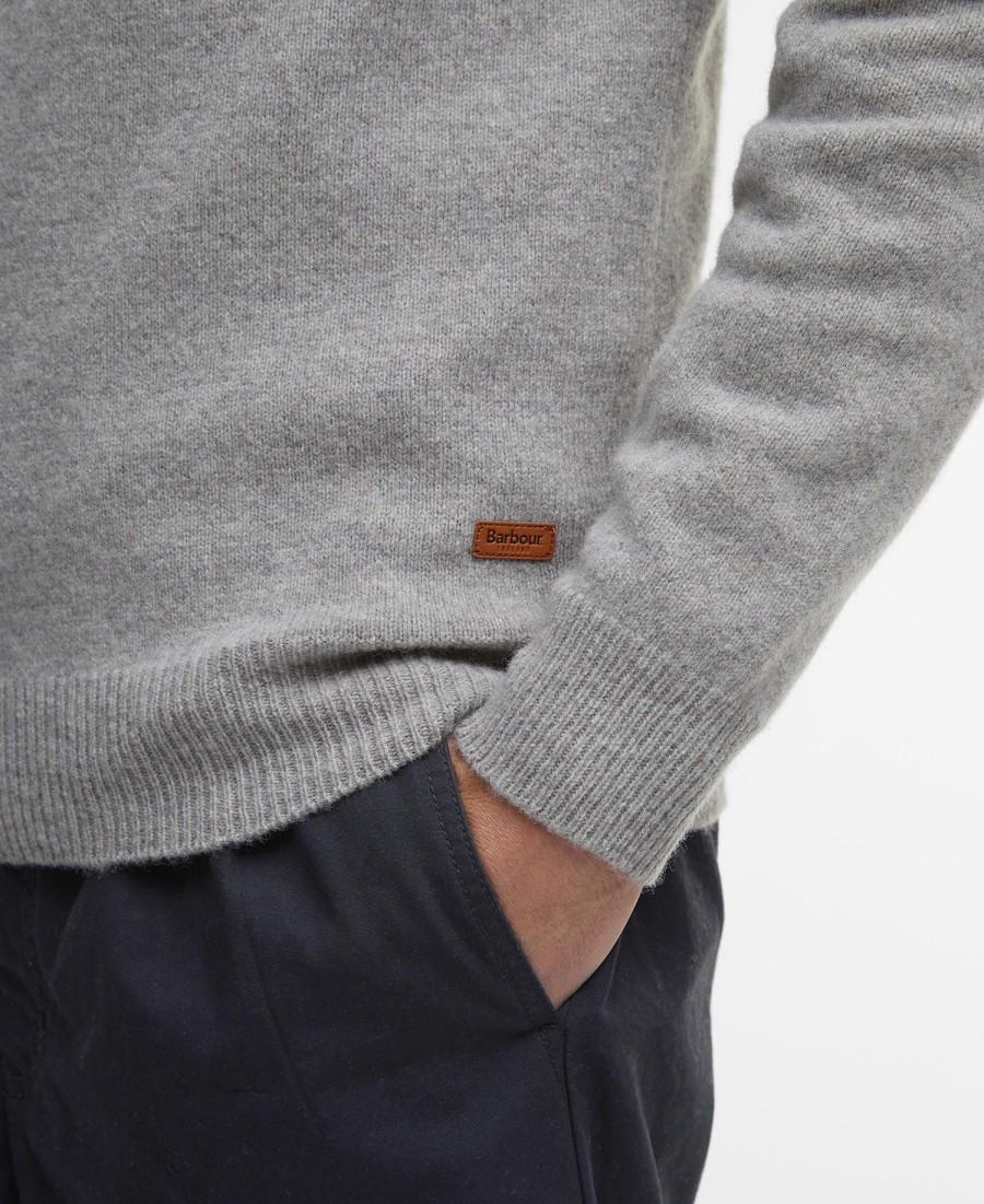 sweter essential elbow patch