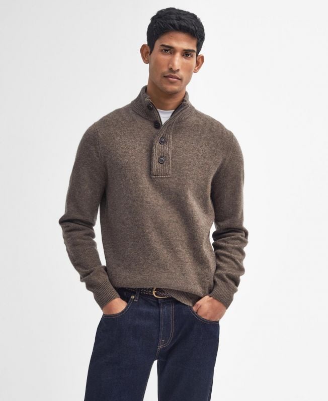 sweter essential elbow patch
