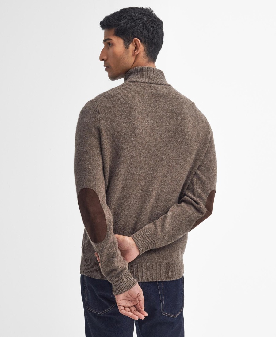 sweter essential elbow patch
