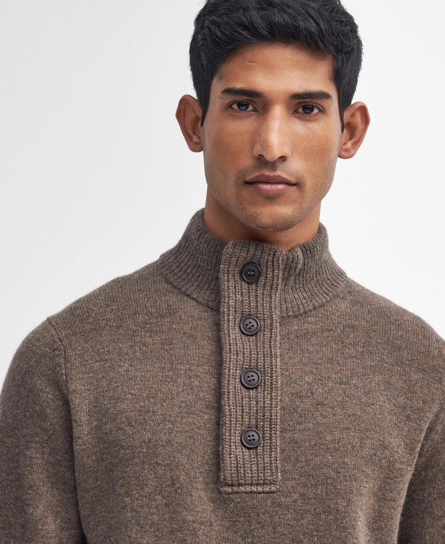 sweter essential elbow patch