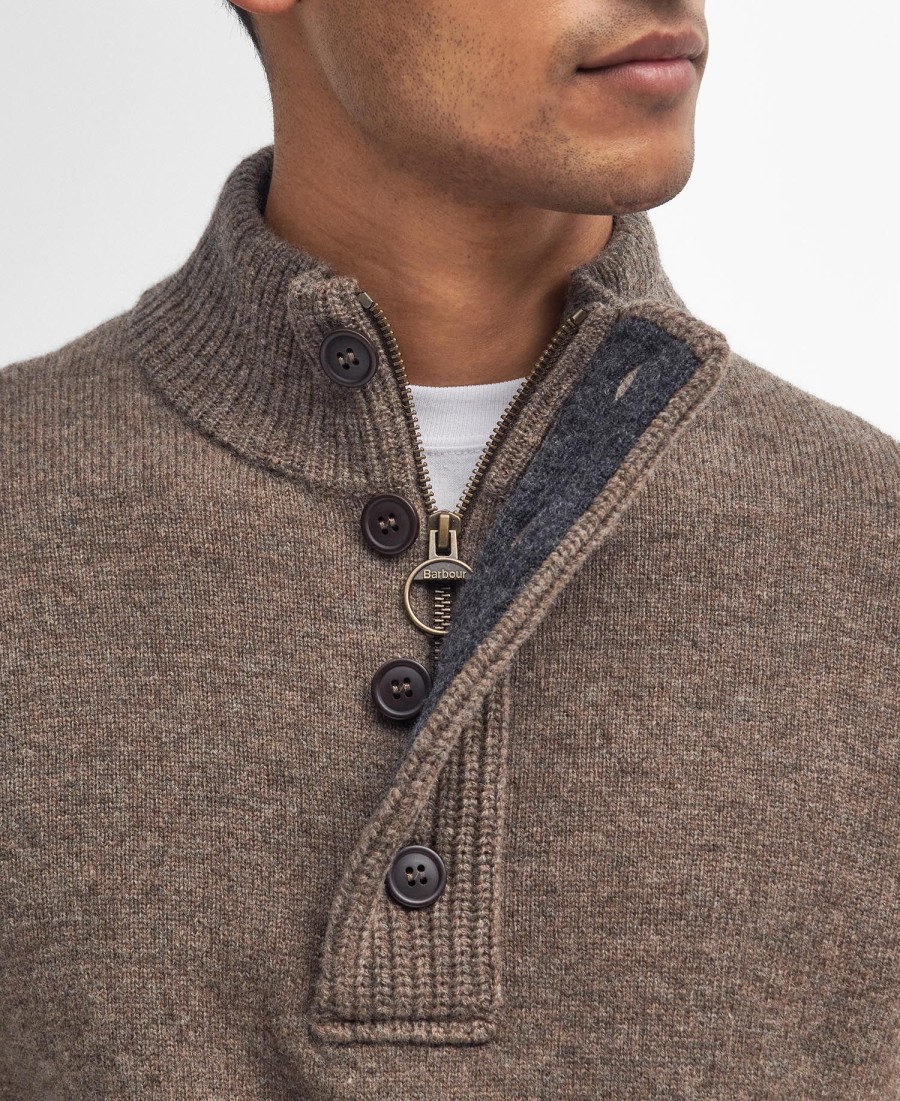sweter essential elbow patch
