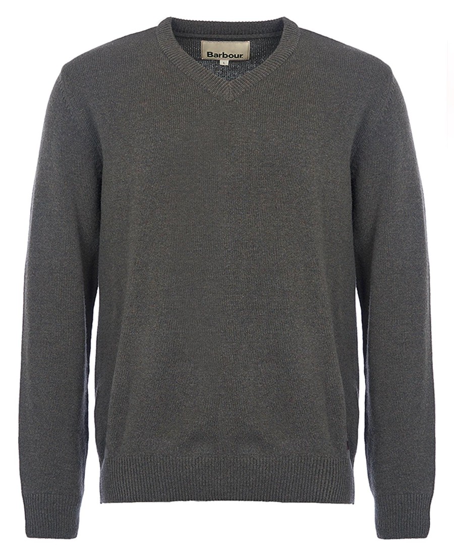 sweter nelson essential z dekoltem w serek