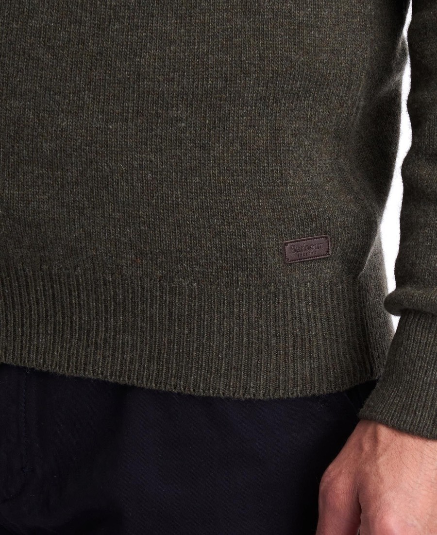 sweter nelson essential z dekoltem w serek