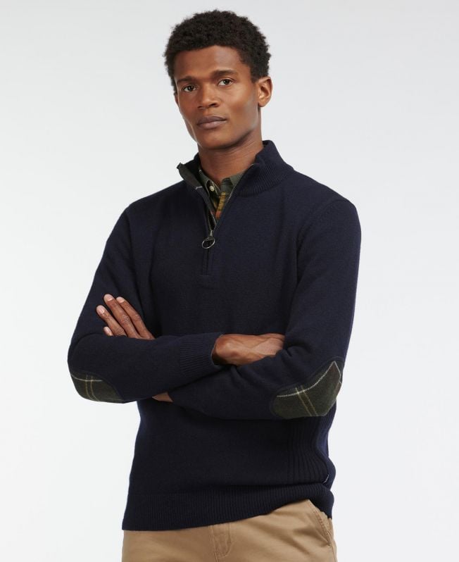 sweter barbour holden z zamkiem błyskawicznym